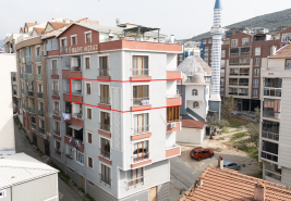 C21 Cius; Hisarda Panoramik Körfez Manzaralı 3 Cepheli Daire