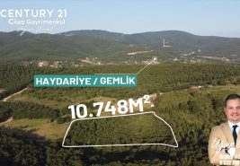 C21 Cius; Haydariyede Yatırıma Uygun 10.748m2 Yolu Açılmış Arazi